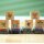 Häschen-Stempel Set – 6 Osterhasen Holzstempel mit 6 Stempelkissen