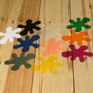 Farbspiel Acryl Splat Set für Lichttisch, Sandspiel & Wandgestaltung