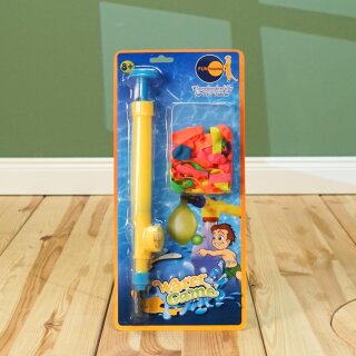 Wasserbombenfüller für PET Flasche mit 50 Ballons