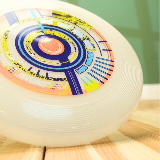 LED Frisbee mit Licht für Sommerabende & Garten