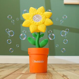 Seifenblasen Blumentopf mit Licht – Automatische Seifenblasenmaschine