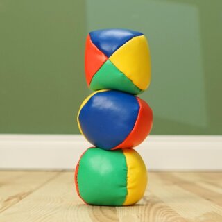 Jonglierbälle 3er Set – Weiche Jonglierbälle Ø 6 cm