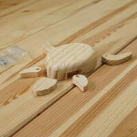 Holz-Bausatz Schildkröte – kreatives...
