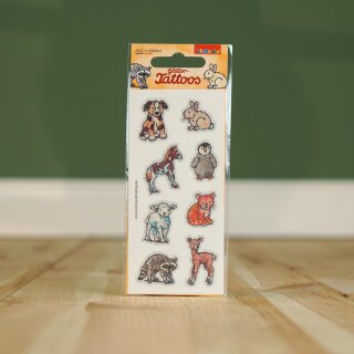 Kindertattoos Fahrzeuge Pocket Edition – vegan & plastikfrei
