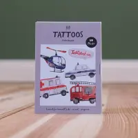 Kindertattoos Fahrzeuge Pocket Edition – vegan...
