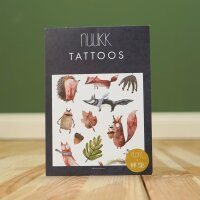 Kindertattoos Herbstwald – vegane Wald-Tattoos