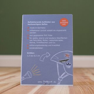 Reflektierende Meereswelt-Aufkleber – 21 Sticker für den Straßenverkehr