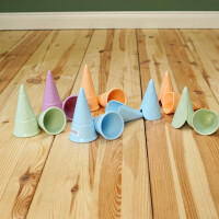 Eistüten pastell – langlebiges Sandspielzeug...