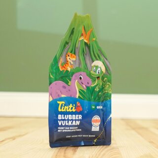 Tinti Blubber Vulkan – sprudelnder Badevulkan mit Farbwechsel und Duft