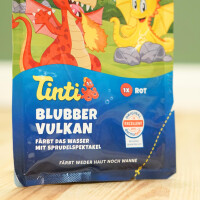 Tinti Blubber Vulkan – sprudelnder Badevulkan mit...