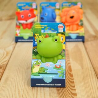 Tinti Plansch Set – sprudelnder Badespaß mit lustigem Spritztier
