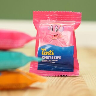 Tinti Knetseife – bunte Kinderseife zum Kneten, Formen und Händewaschen
