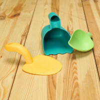 Sandschaufeln 3-er Set – nachhaltiges Sandspielzeug...
