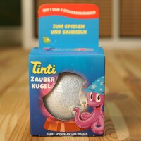 Tinti Zauberkugel &ndash; sprudelnder Badezusatz mit...