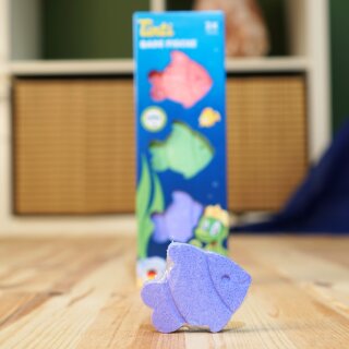 Tinti Bade Fische – bunte Badefizzer in Fischform mit Beerenduft