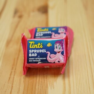 Tinti Sprudelbad Tabs gemischt – bunte Badetabs für farbenfrohen Badespaß
