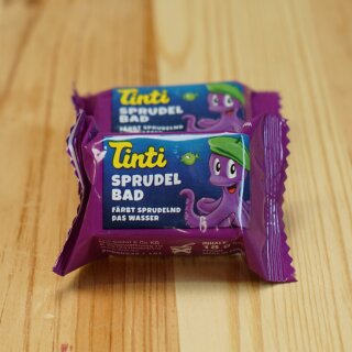 Tinti Sprudelbad Tabs gemischt – bunte Badetabs für farbenfrohen Badespaß
