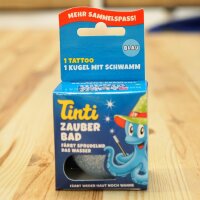 Tinti Zauberbad 1er-Pack &ndash; sprudelnde Badekugel mit...