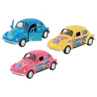 Volkswagen K&auml;fer Flower Power mit R&uuml;ckzugmotor...