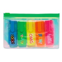Happy Day Neon Textmarker – bunte Textmarker...