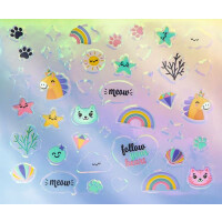 Holo Sticker – funkelnde Sticker für...