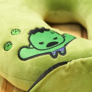 Marvel Hulk Reiseset – Nackenkissen & Schlafmaske für Kinder