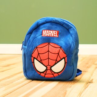 Marvel Spider-Man Kinderrucksack – Blauer Rucksack mit Spider-Man Logo
