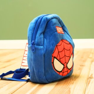 Marvel Spider-Man Kinderrucksack – Blauer Rucksack mit Spider-Man Logo