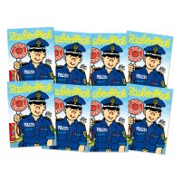 Zauberblock Polizei A8 – Magischer Malblock...