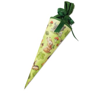 TapirElla Geschwistertüte Waldtiere 35 cm – Kleine Schultüte für Geschwister & Einschulung
