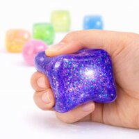 Sugar Mellow Glitter Quetschball  &ndash; Glitzernder...