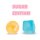 Sugar Mellow Glitter Quetschball  – Glitzernder Squeeze- & Fidget-Ball