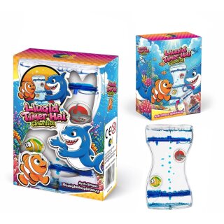 Liquid Timer Hai & Clownfisch – beruhigendes Anti-Stress-Spielzeug ab 3 Jahren